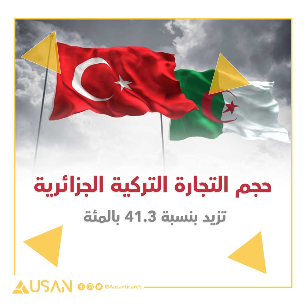 حجم التجارة التركية الجزائرية
