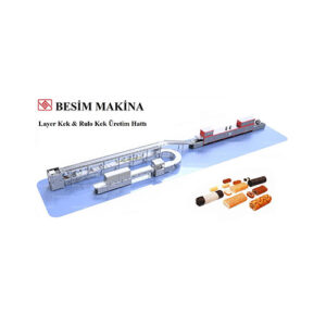 Besim Makina لصناعة آلات وماكينات المنتجات الغذائية خط إنتاج الكيك